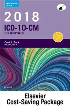 Paperback 2018 ICD-10-CM Hospital Professional Edition (Spiral Bound) and 2018 ICD-10-PCs Professional Edition Package Book