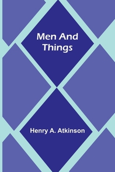 Paperback Men and Things Book