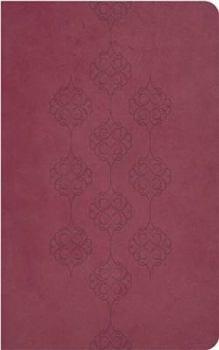 Paperback Holy Bible: King James Version Deep Rose Leathersoft Giant Print Reference Bible [Large Print] Book