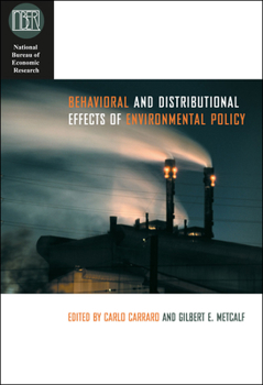 Hardcover Behavioral and Distributional Effects of Environmental Policy Book