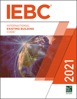 Paperback 2021 International Existing Building Code Book