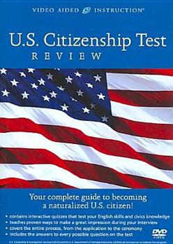 DVD U.S. Citizenship Test Review Book