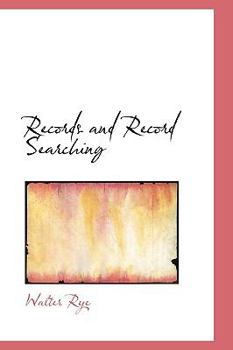 Records and Record Searching