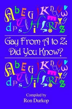 Paperback Gay from a to Z: Did You Know? Book
