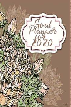 Goal Planner 2020 For And. Daily and monthly  Planner. With To Do’s, Notes, Habit Tracker & Gratitude. January 2020 - December 2020-: Pink Goal Planner for 2020. daily and monthly  planner. 365 pages.