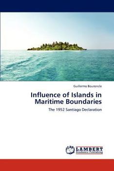 Paperback Influence of Islands in Maritime Boundaries Book