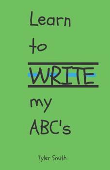 Paperback Learn to write my ABC's Book