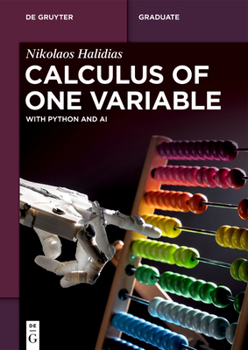 Paperback Calculus of One Variable: With Python and AI Book