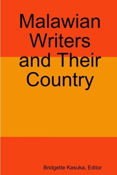 Paperback Malawian Writers and Their Country Book