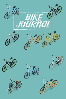 Bike Journal: Bike Lovers Blank Lined Notebook Journal Diary 6x9