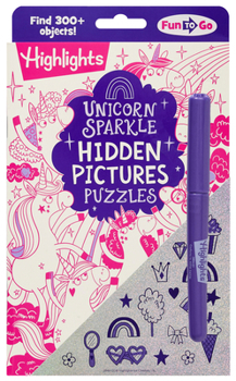Paperback Unicorn Sparkle Hidden Pictures Puzzles: Find Over 300 Hidden Objects in This Unicorn-Themed Seek and Find Book for Kids 6 and Up Book