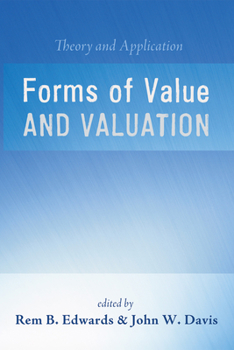 Paperback Forms of Value and Valuation Book