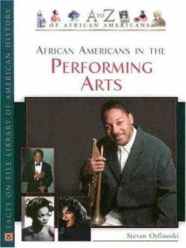 Hardcover African Americans in the Performing Arts Book