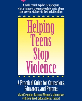 Paperback Helping Teens Stop Violence: A Practical Guide for Counselors, Educators and Parents Book
