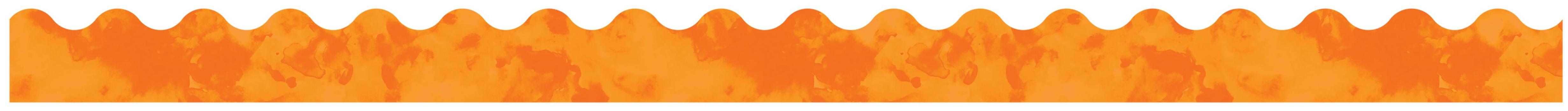 Misc. Supplies Celebrate Learning Watercolor Orange Scalloped Borders Book