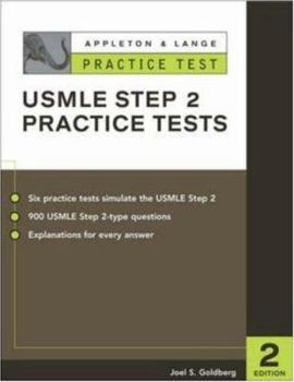 Paperback Appleton & Lange's Practice Tests for the USMLE Step 2 Book
