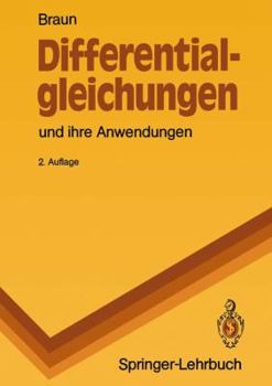 Paperback Differentialgleichungen Und Ihre Anwendungen [German] Book