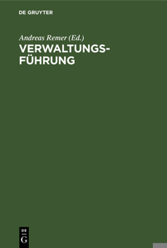 Hardcover Verwaltungsführung [German] Book