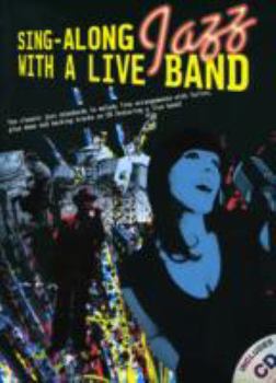 Paperback Sing-Along Jazz With A Live Band Book