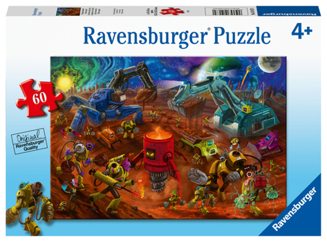 Toy Space Construction 60 PC Puzzle Book