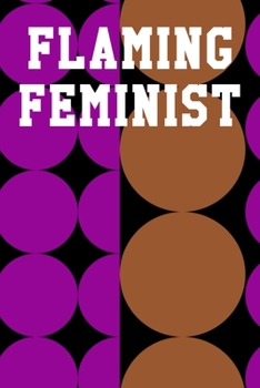 Flaming Feminist: Blank Ukelele Tab Notebook 6”x9” 120 Pages