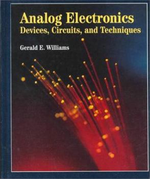Hardcover Analog Electronics: Devices, Circuits and Techniques Book