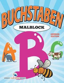 Paperback Malblock Buchstaben (German Edition) [German] Book