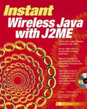 Paperback Instant Wireless Java with J2ME Book