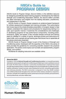 Hardcover Nsca's Guide to Program Design Book