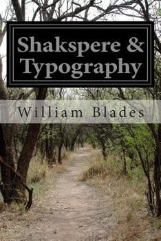 Paperback Shakspere & Typography Book