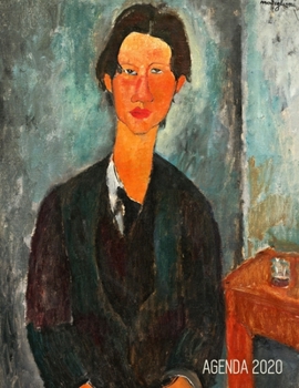 Paperback Amedeo Modigliani Agenda Giornaliera 2020: Chaim Soutine - Pianificatore Annuale 2020 - Da Gennaio a Dicembre (12 Mesi) - Organizer & Diario [Italian] Book