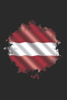 Paperback Latvia Notebook: Latvia Notebook - college book - diary - journal - booklet - memo - composition book - 120 sheets - Dot Grid paper 6x9 Book