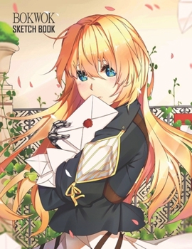 Sketch Book: Violet Evergarden Sketchbook 129 pages, Sketching, Drawing and Creative Doodling Notebook to Draw and Journal 8.5 x 11 in large (21.59 x 27.94 cm)
