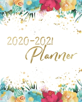 Paperback 2 Year Planner 2020-2021 Monthly Pocket Calendar 24 Month (8x10 with 132 pages): with to do list, academic agenda, schedule organizer and appointment Book