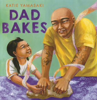 Library Binding Dad Bakes Book
