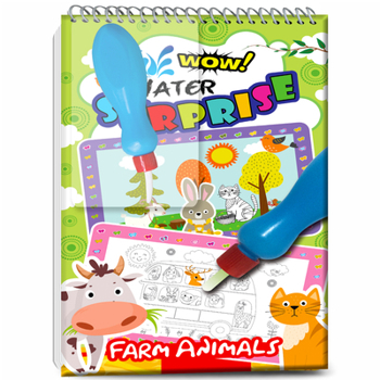 Paperback Farm Water Magic (Coloring Book) Book