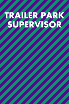 Paperback Trailer Park Supervisor: Guitar Tab Notebook 6"x9" 120 Pages Book