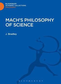 Hardcover Mach's Philosophy of Science Book