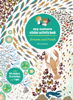 Paperback Streams and Ponds: My Nature Sticker Activity Book
