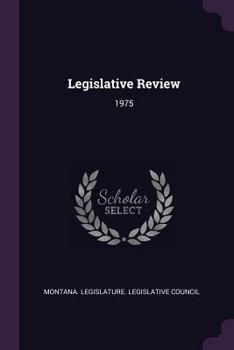 Paperback Legislative Review: 1975 Book
