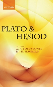Hardcover Plato and Hesiod Book