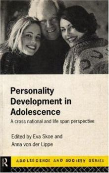 Paperback Personality Development In Adolescence: A Cross National and Lifespan Perspective Book