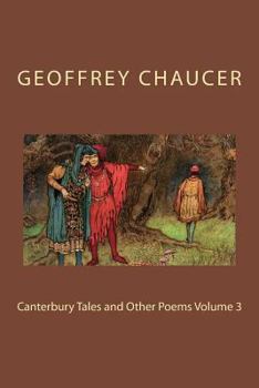 Paperback Canterbury Tales and Other Poems Volume 3 Book