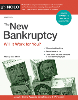 Paperback The New Bankruptcy: Will It Work for You? Book
