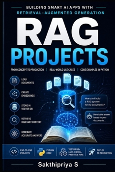 Paperback Retrieval-Augmented Generation (RAG) Projects Book