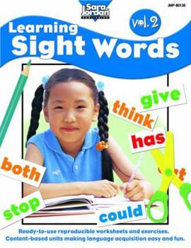 Paperback Learning Sight Words, Vol. 2 Book