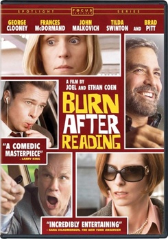 DVD Burn After Reading Book