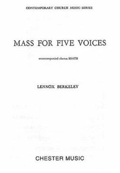 Paperback Mass for Five Voices: Op.64 Book