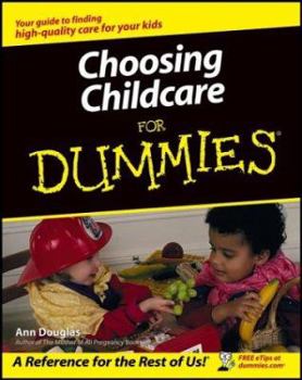 Paperback Choosing Childcare for Dummies Book