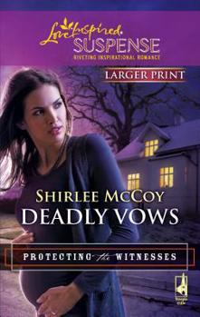 Mass Market Paperback Deadly Vows [Large Print] Book